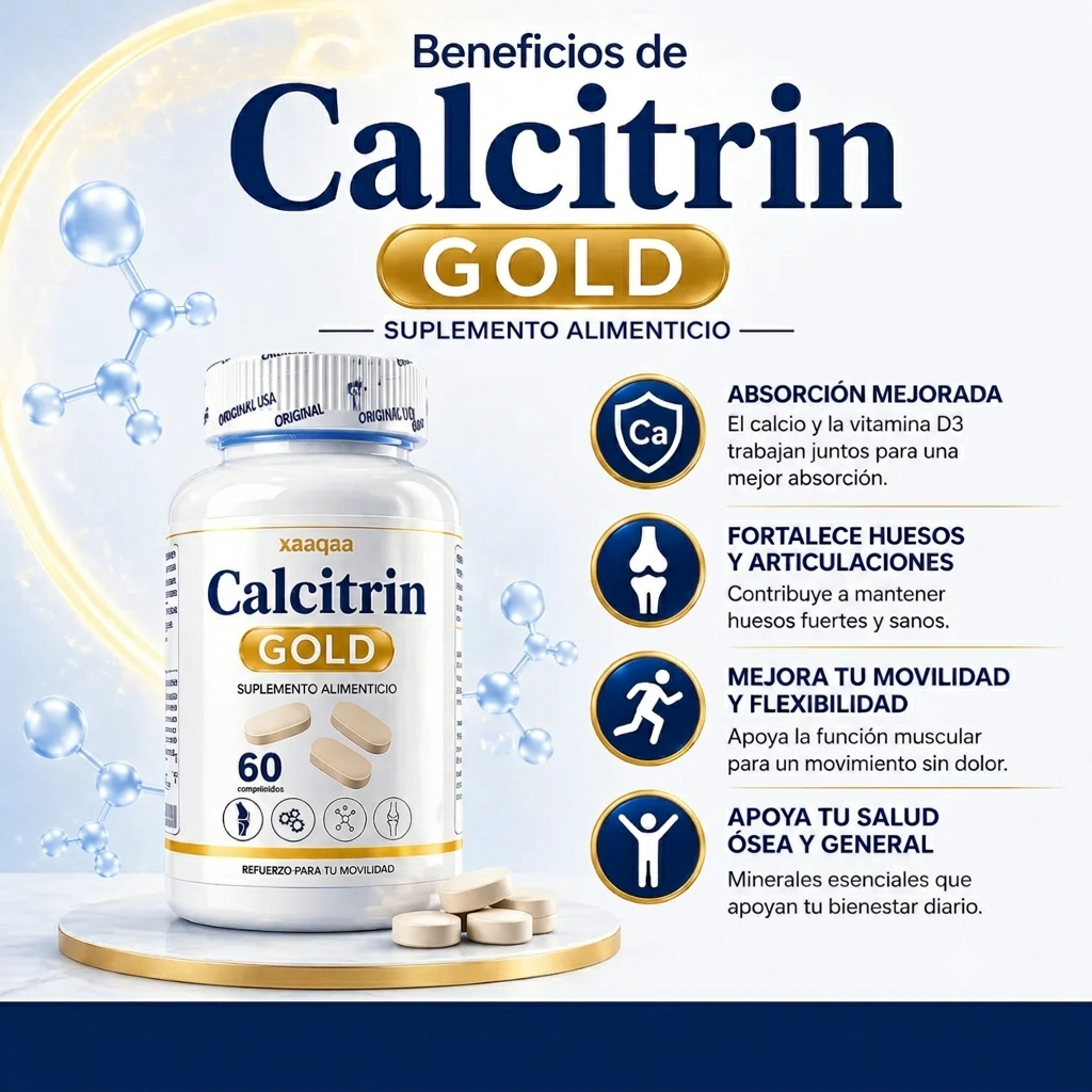 COMBO MAGNESIUM COMPLEX + CALCITRIN GOLD