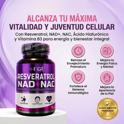 Combo Resveratrol + NeuraZenx + Brain