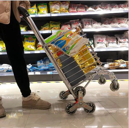 Carrito de Mercado Escaleras