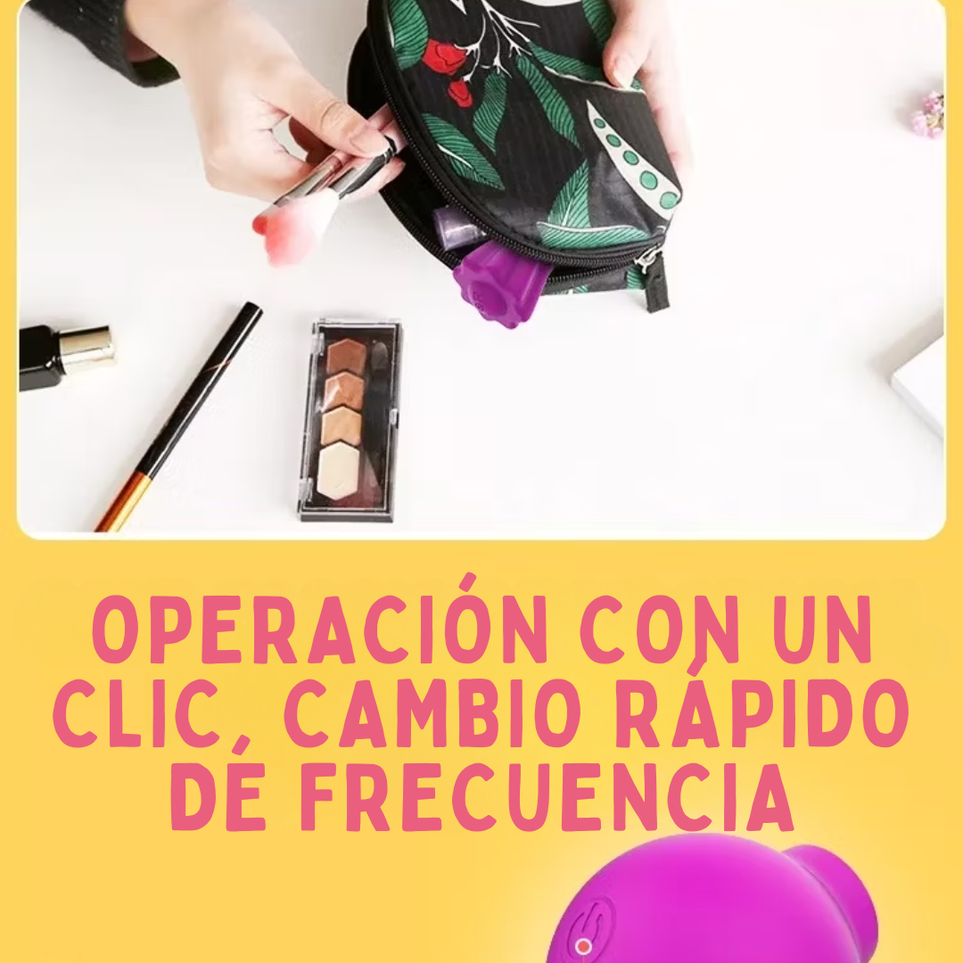 Vibrador recargable de succión