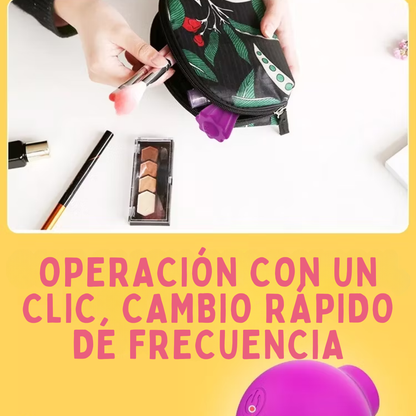 Vibrador recargable de succión