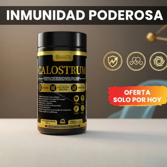 CALOSTRUM 600GR  PARA EL AUMENTO DE DEFENSAS