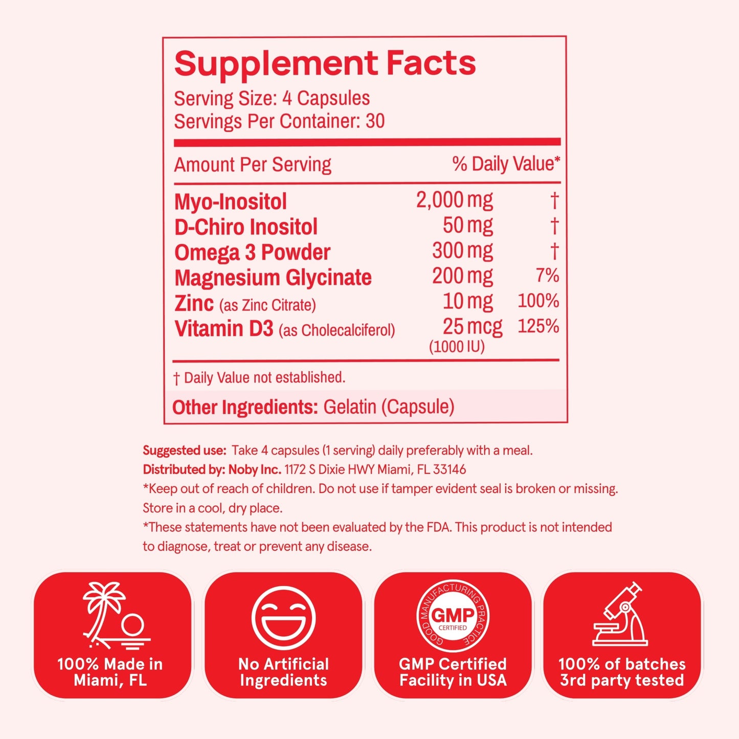 PEACH PERFECT MULTIVITAMINICO INOSITOL