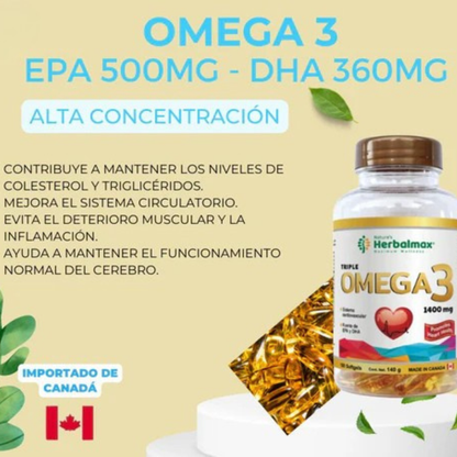 CREATINA MONOHIDRATADA+ OMEGA 3