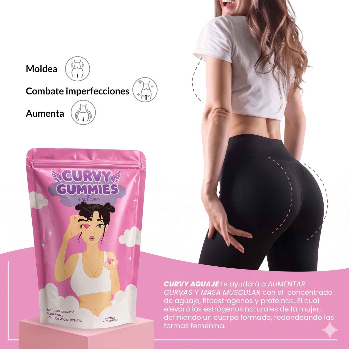 COMBO CURVY GUMMIES URO