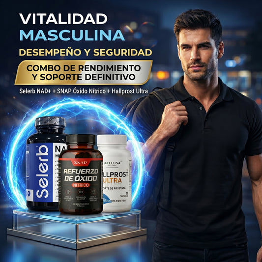 Combo energía total - Nitric Oxide + Hallprost Ultra + Selerb