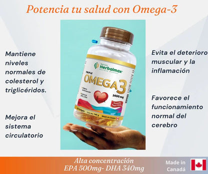 CREATINA MONOHIDRATADA+ OMEGA 3